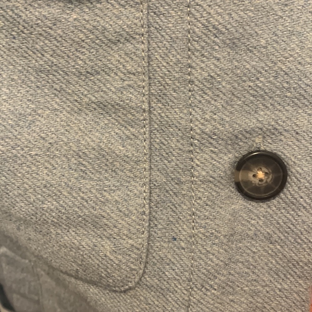 Everlane Oversized Shirt jacket in heathered cool grey - Picture 8 of 12